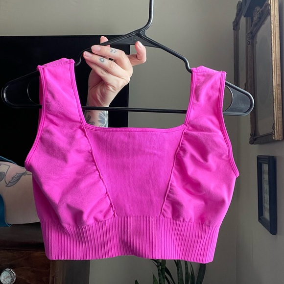 NWOT- FP Movement Good Karma Square Neck Bra - Picture 3 of 3